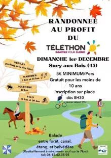 Randonnée au profit du Téléthon