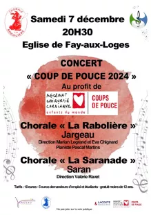 Concert Coup de pouce 2024