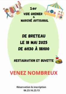 1er vide-grenier et marché artisanal