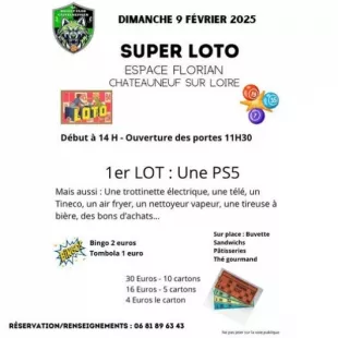 Loto du Basket Club Castelneuvien