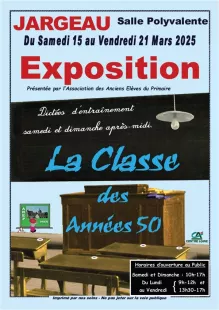 Exposition : La classe des années 50