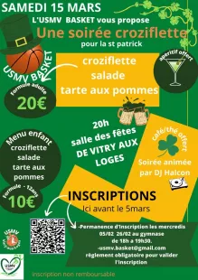 Soirée Saint Patrick