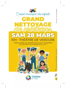 Grand nettoyage du lac