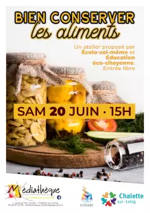 Atelier : bien conserver les aliments