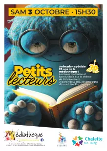Petits lecteurs - Spéciale 20 ans de la médiathèque !