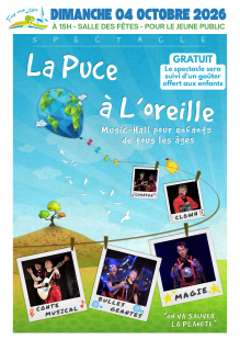 Spectacle : La Puce à l'oreille