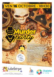 Murder party – 20 ans de la médiathèque