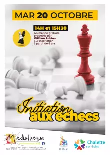 Initiation au jeu d'échecs animé par William Rubino