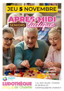 Après-midi ludique personnes âgées