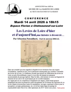 Conférence : Les levées de Loire d'hier et d'aujourd'hui