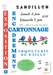 Exposition : encadrement et cartonnage