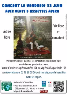 Concert de musique de Phil Fernandez