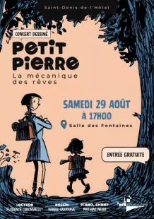 Concert dessiné : Petit Pierre, la mécanique des rêves