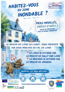 Stand de prévention face au risque inondation