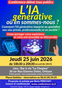 L'IA générative, où en sommes-nous ?