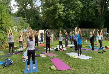 Cours de Yoga Parc Berthe Morisot