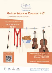 Goûter musical commandé #2, une heure avec les cordes
