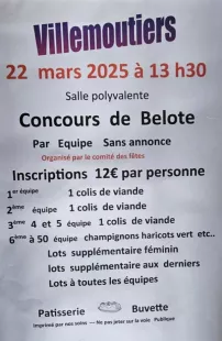 Concours de belote