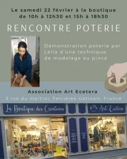 Démonstration poterie