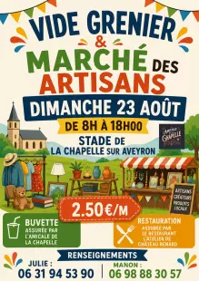 Vide-greniers et marché des artisans