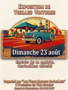Exposition de vieilles voitures