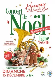 Concert de Noël Harmonie Municipale - Neuville-aux-Bois