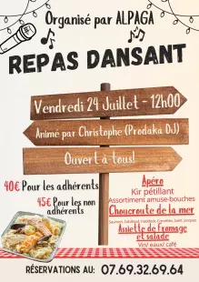 Repas dansant ALPAGA