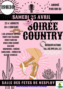 Soirée Country