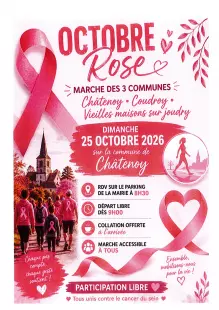 Marche des 3 communes - octobre rose