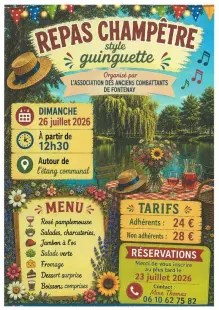 Repas champêtre