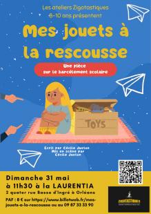 Spectacle- Mes jouets à la rescousse