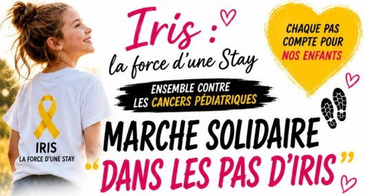 Marche solidaire • Dans les pas d’Iris
