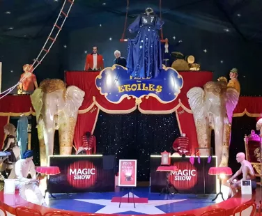 Spectacle de magie au Musée du Cirque et de l'Illusion