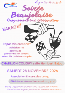Soirée Beaujolais-karaoké