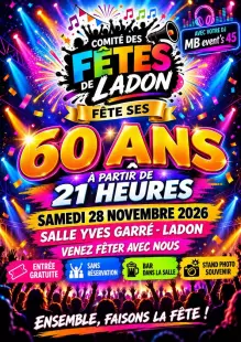 Le Comité des fêtes de Ladon fête ses 60 ans