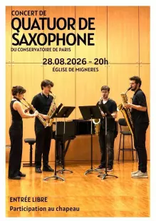 Concert de Quatuor de Saxophone