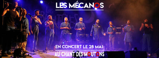 Concert du groupe Mécanos