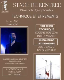 Danse Technique & Étirements
