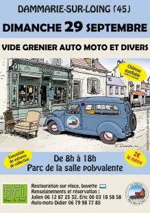 Vide grenier auto - moto & divers