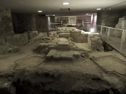 Visite commentée du sous-sol archéologique de la Cathédrale