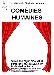 Le théâtre de l'Astoria présente des comédies humaines!