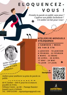 Eloquencez-vous : Atelier d'éloquence à Orléans