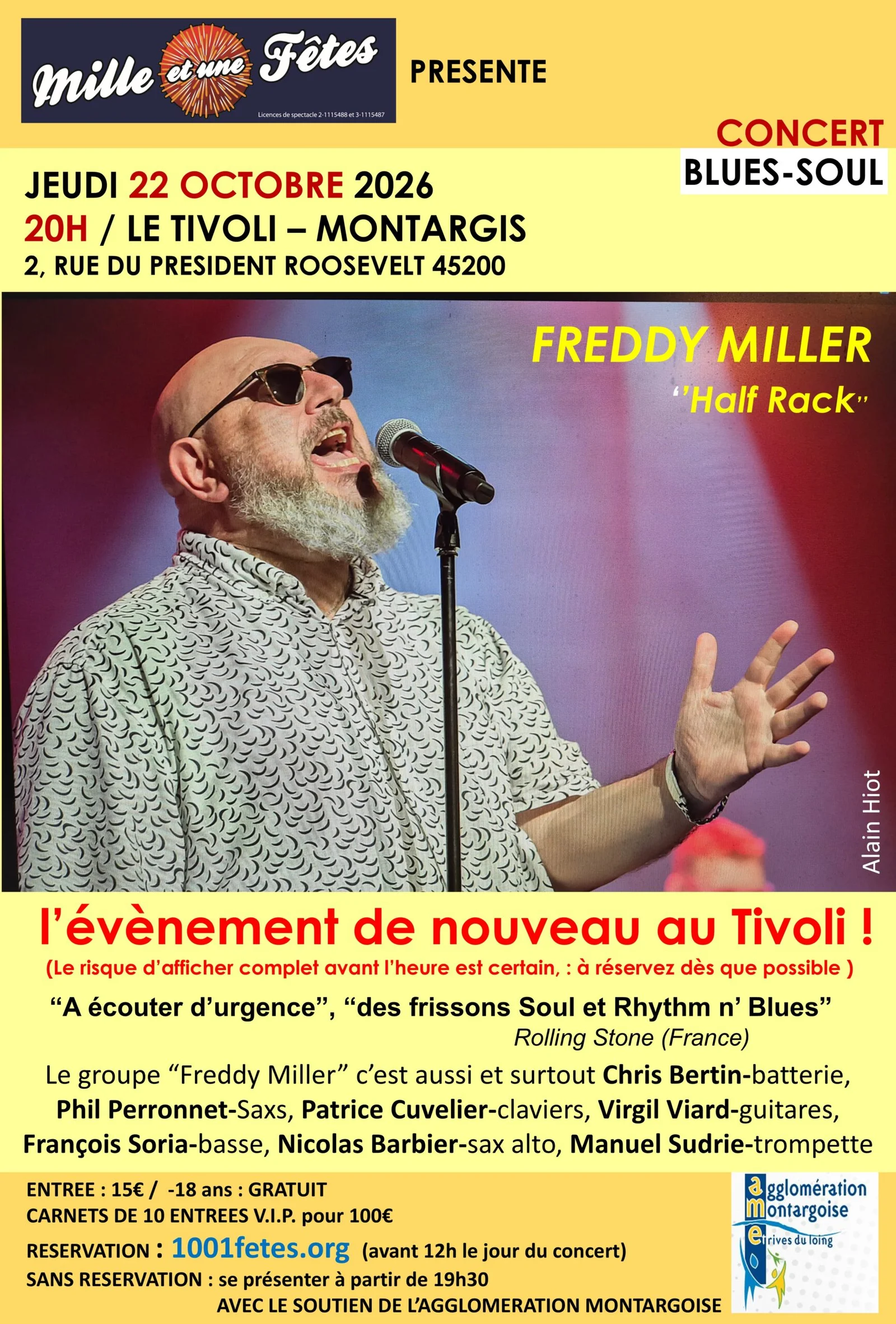 Freddy Miller : Concert Blues-Soul