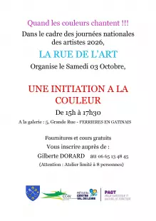 Atelier peinture