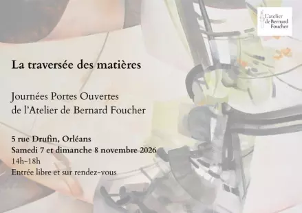 Atelier de Bernard Foucher - Journées Portes Ouvertes