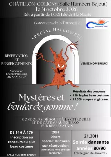 Spécial Halloween : Mystères et boules de gomme