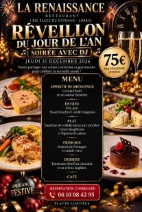 Soirée réveillon avec DJ