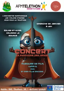 CONCERT LA SYMPHONIE DES HEROS