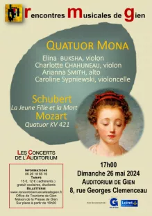 Concert Quatuor Mona