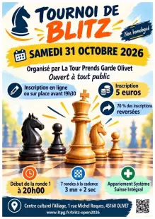 Tournoi de Blitz Open Serge Dimier
